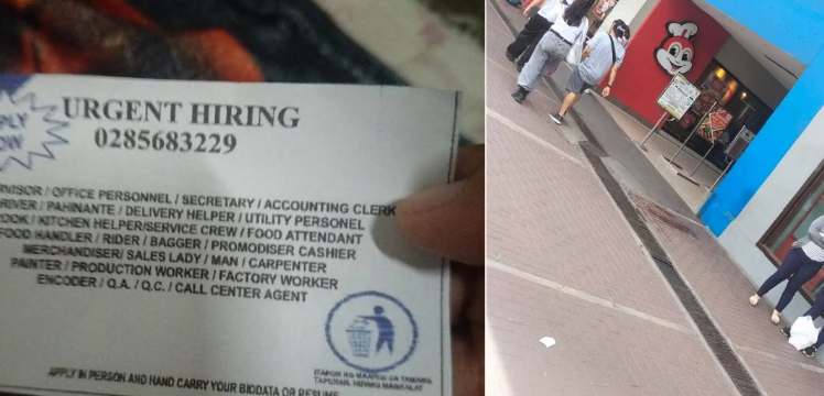 JOB SEEKER, NA-SCAM UMANO NG ₱1,100 SA MONUMENTO